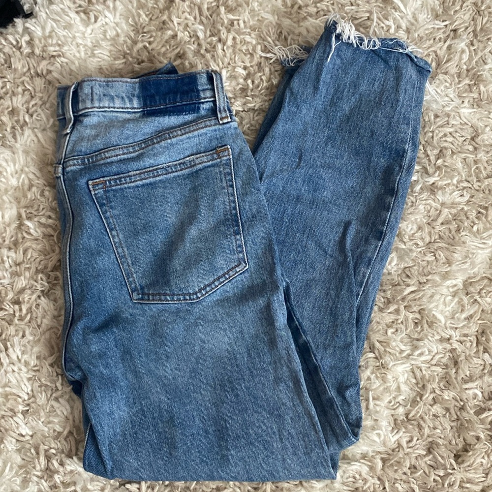 Abercrombie The Boyfriend Mid Rise Jeans